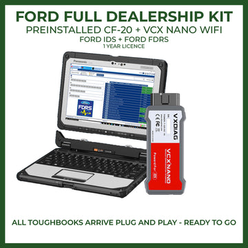 The Ultimate Ford Diagnostic Kit: IDS & FDRS Preinstalled, OEM Interface Included (1996–2025)