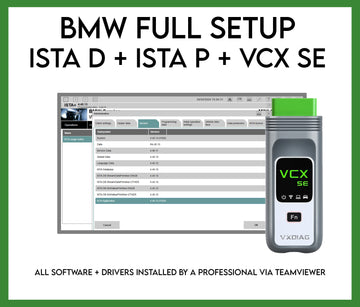 BMW Ultimate Bundle - ISTA + and ISTA P with VCX SE