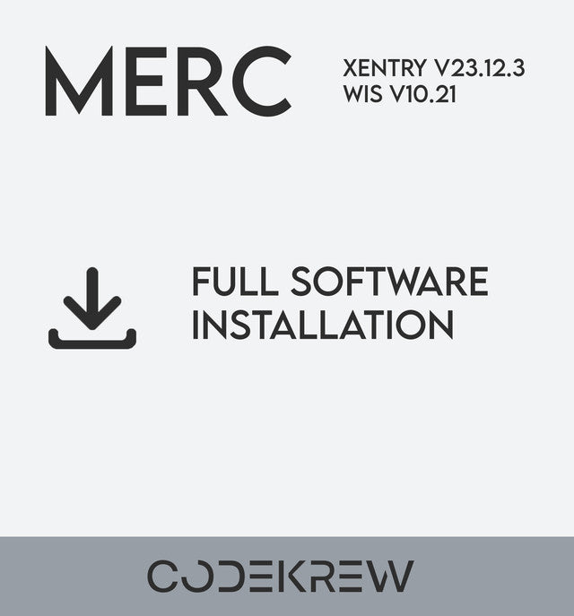 Mercedes Software Kit 2023