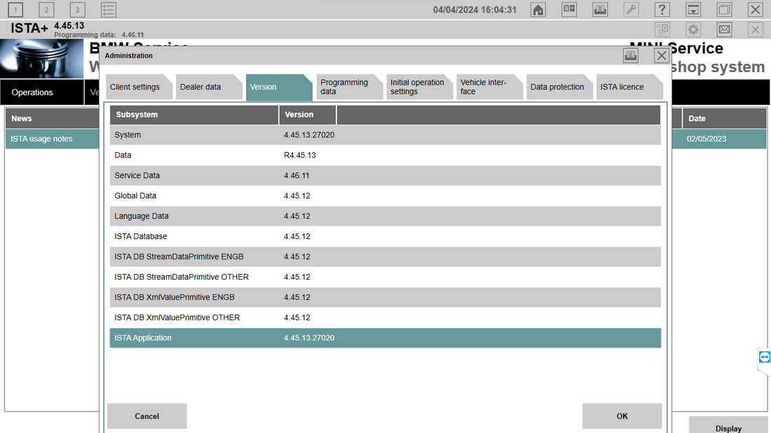 BMW ISTA-D Diagnostic Software