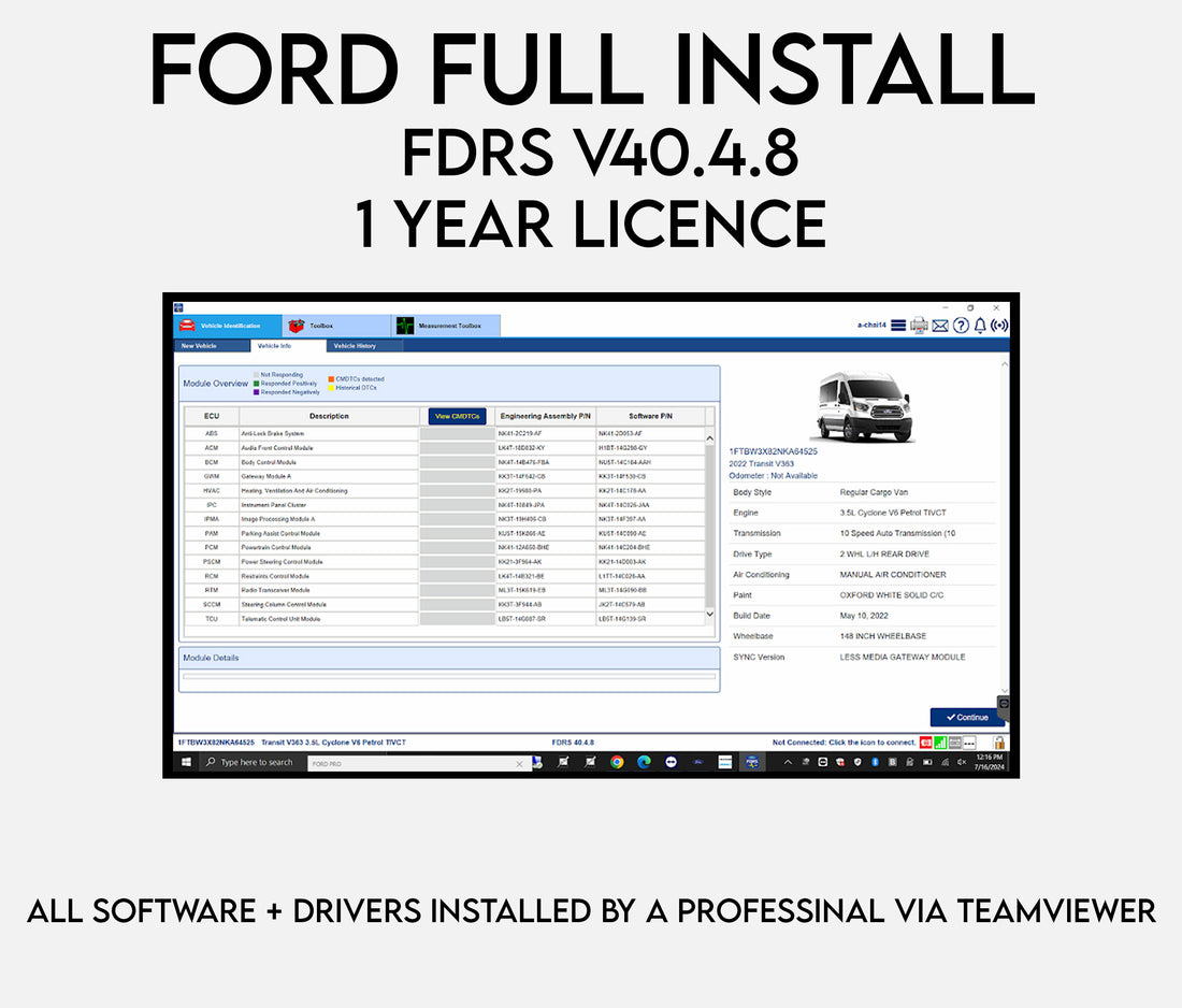 Ford FDRS Software Subscription