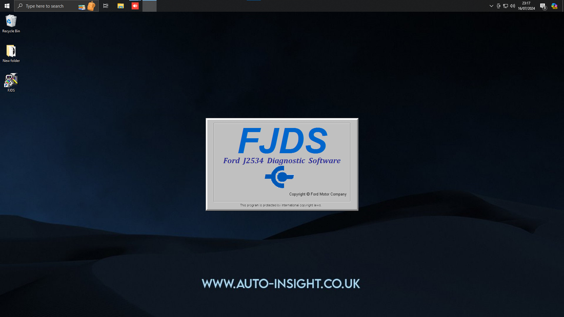 Ford FJDS Software