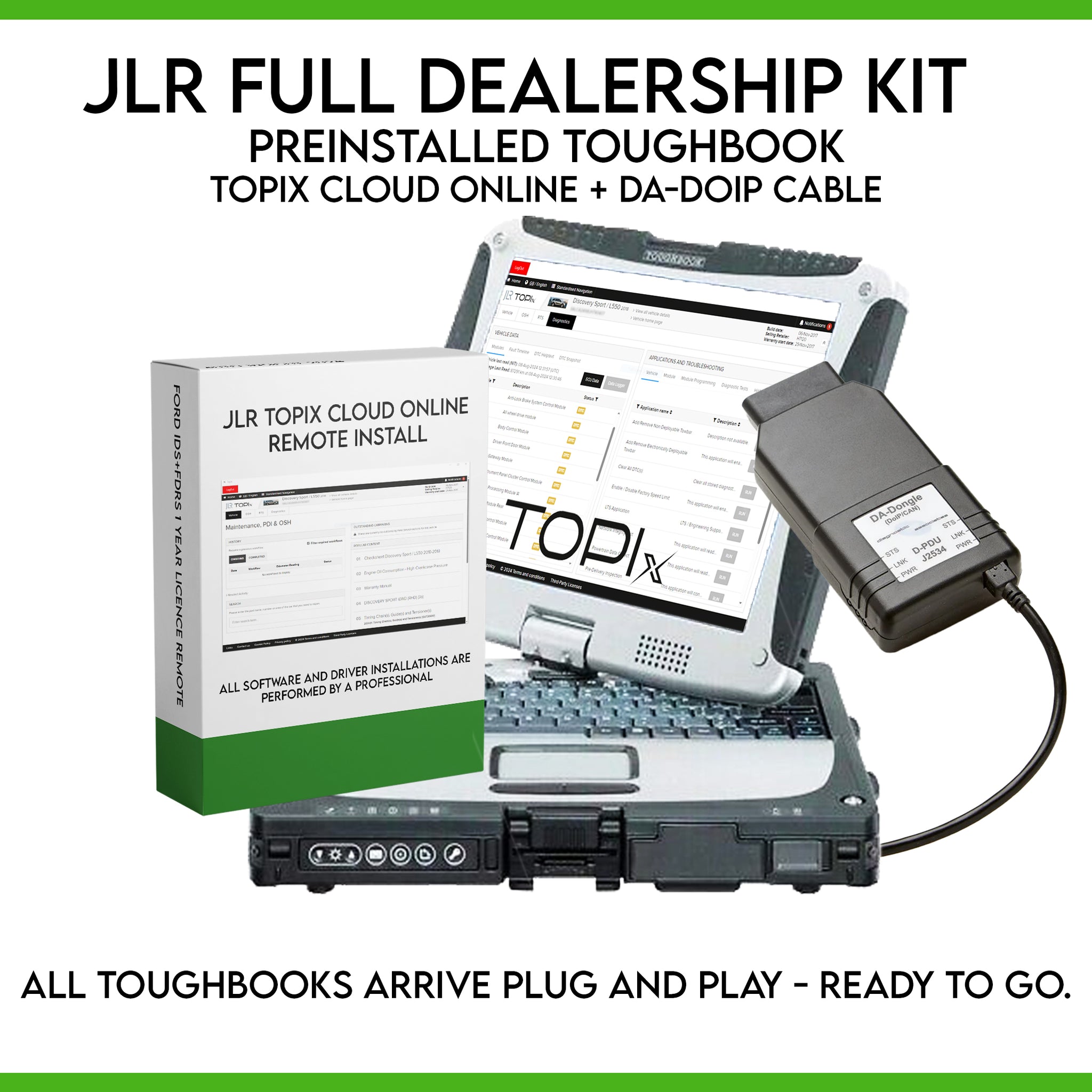 JLR Preinstalled Toughbook