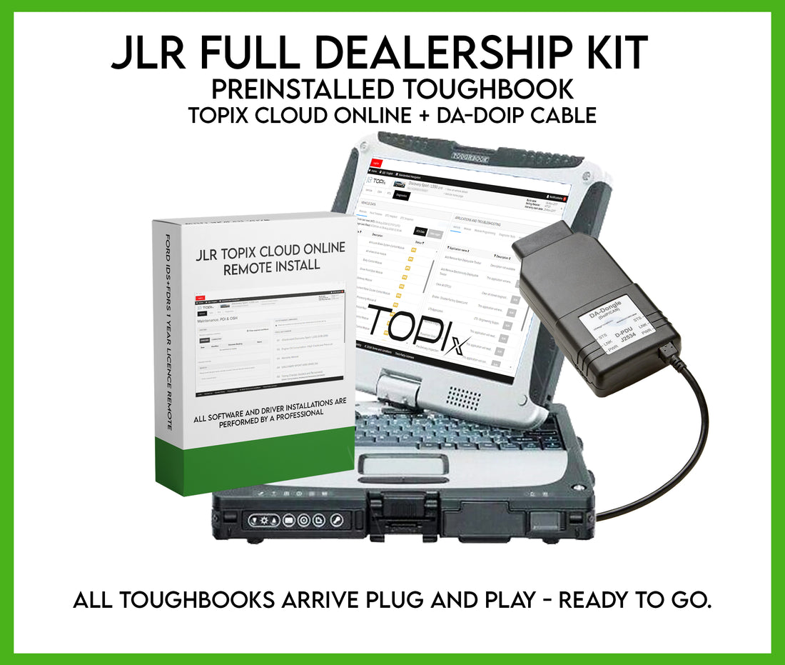 JLR Preinstalled Toughbook