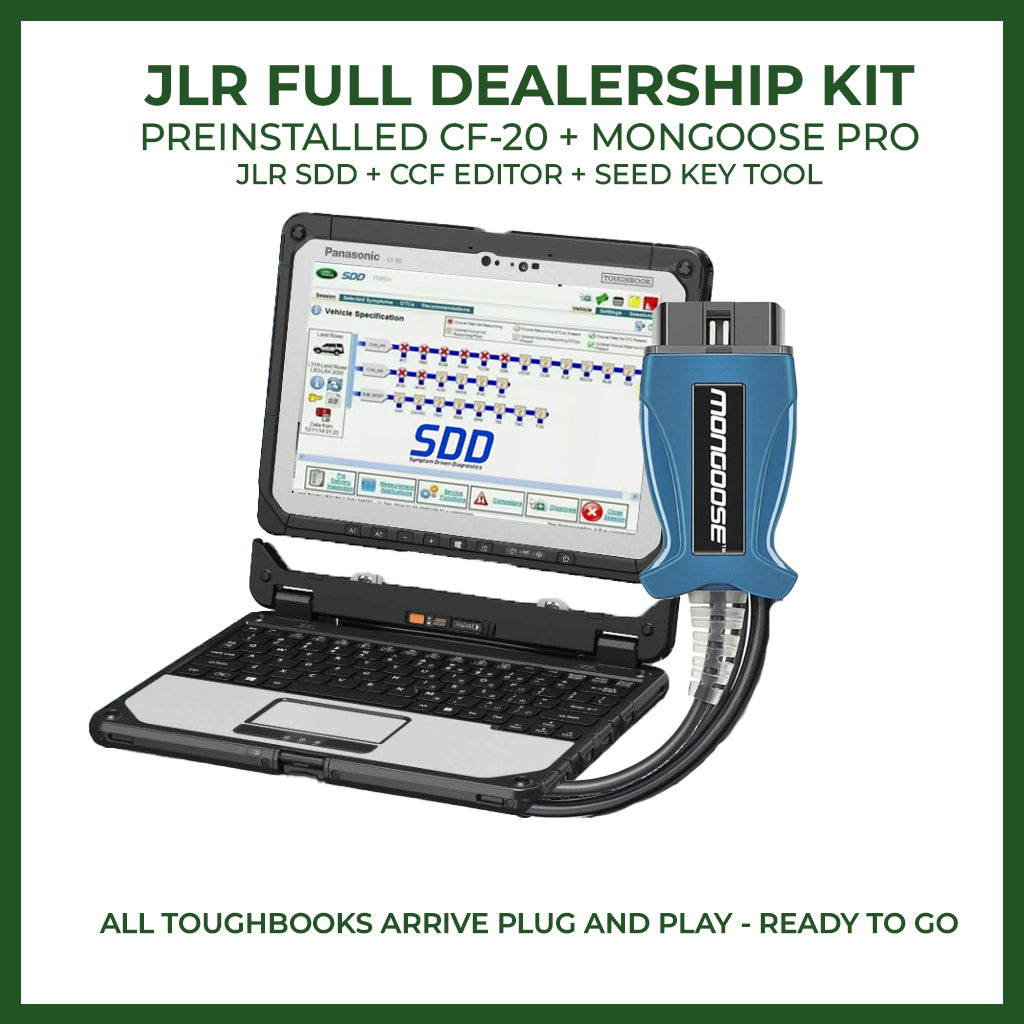 JLR Legacy Diagnostic Kit: Full Dealer-Level Coverage with OEM Interface (2005–2016)
