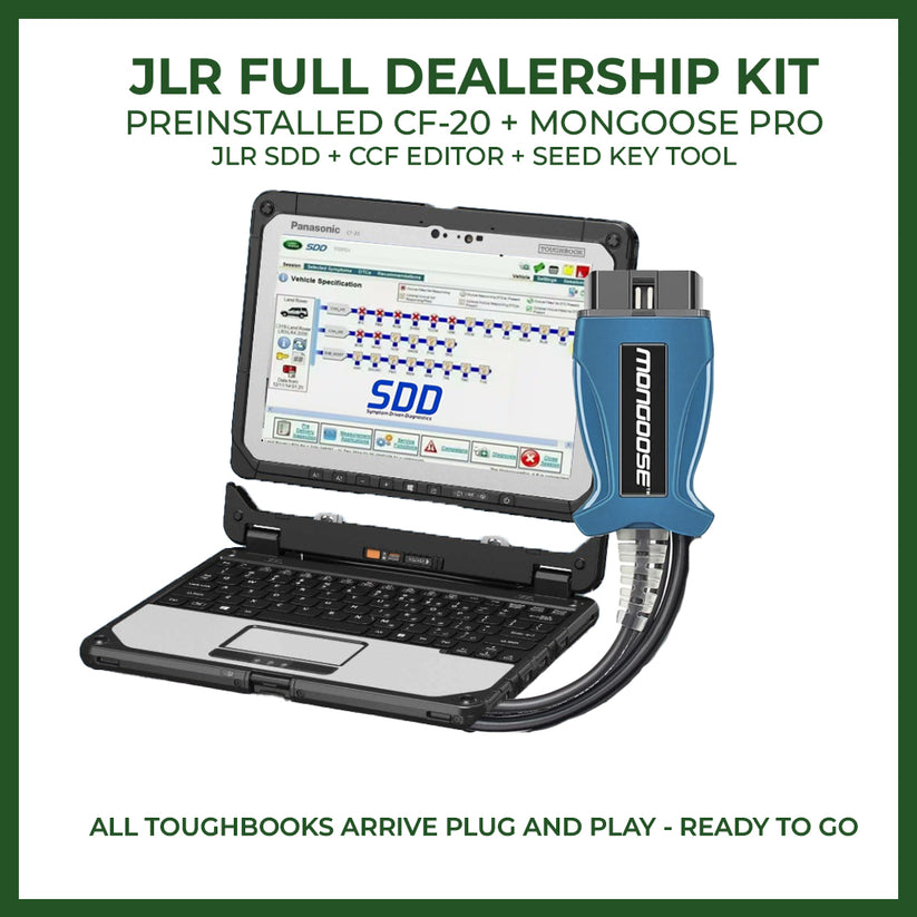 Pt Module Jlr JLR Legacy Kit — SDD + Mongoose for 2005-2016 | CodeKrew