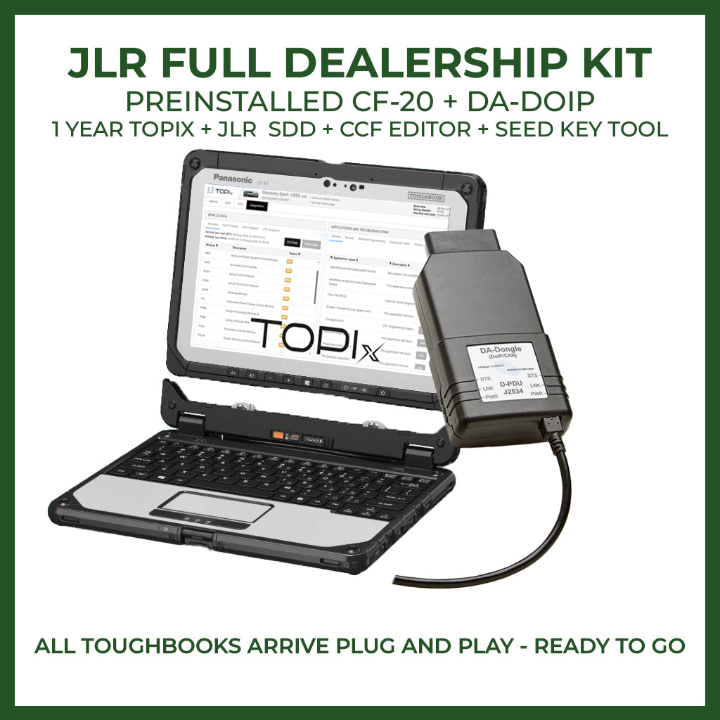 Ultimate Jaguar Land Rover Kit: Dealer-Level Diagnostics, Coding & Programming (2005–2022)