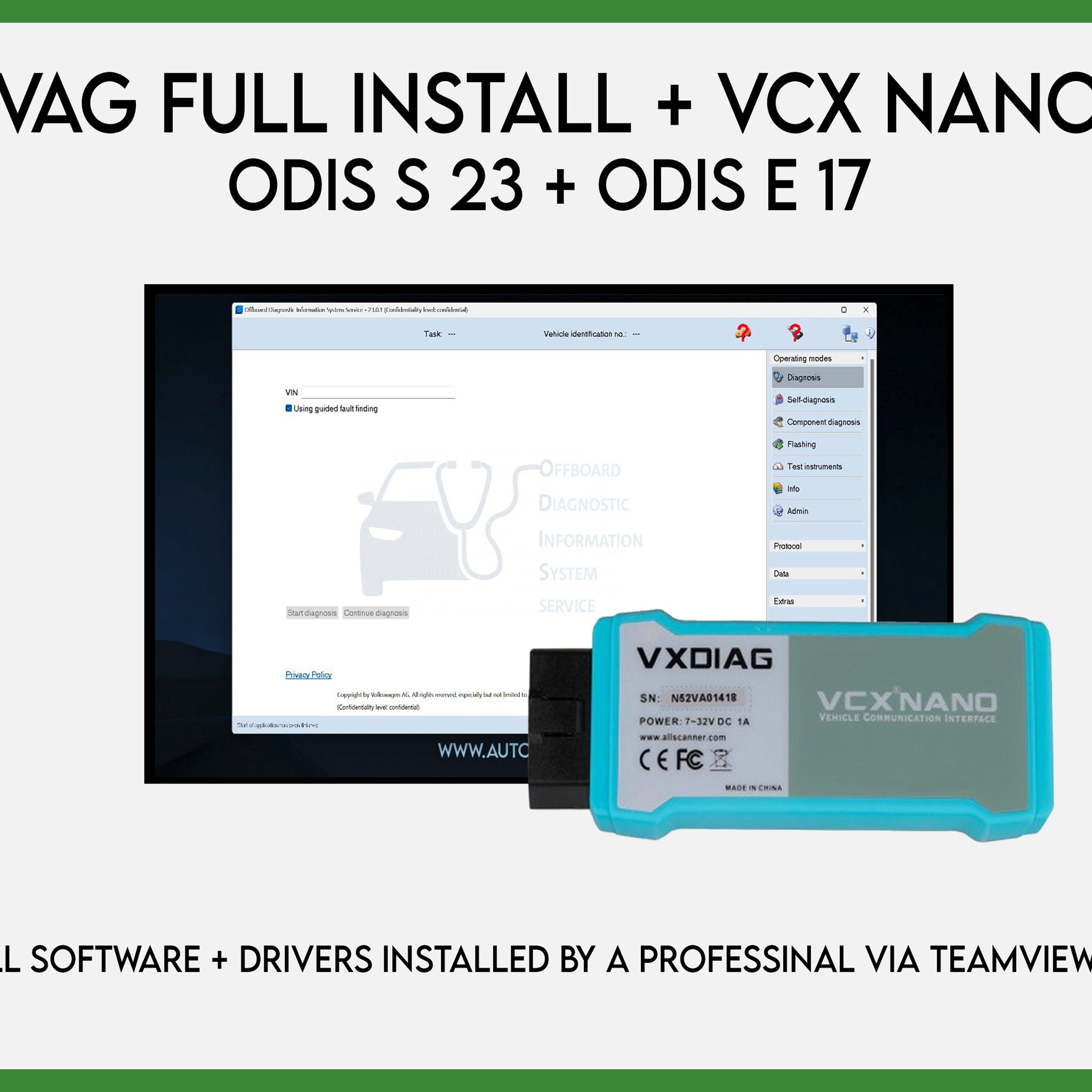 Vxdiag Vcx Nano Wifi