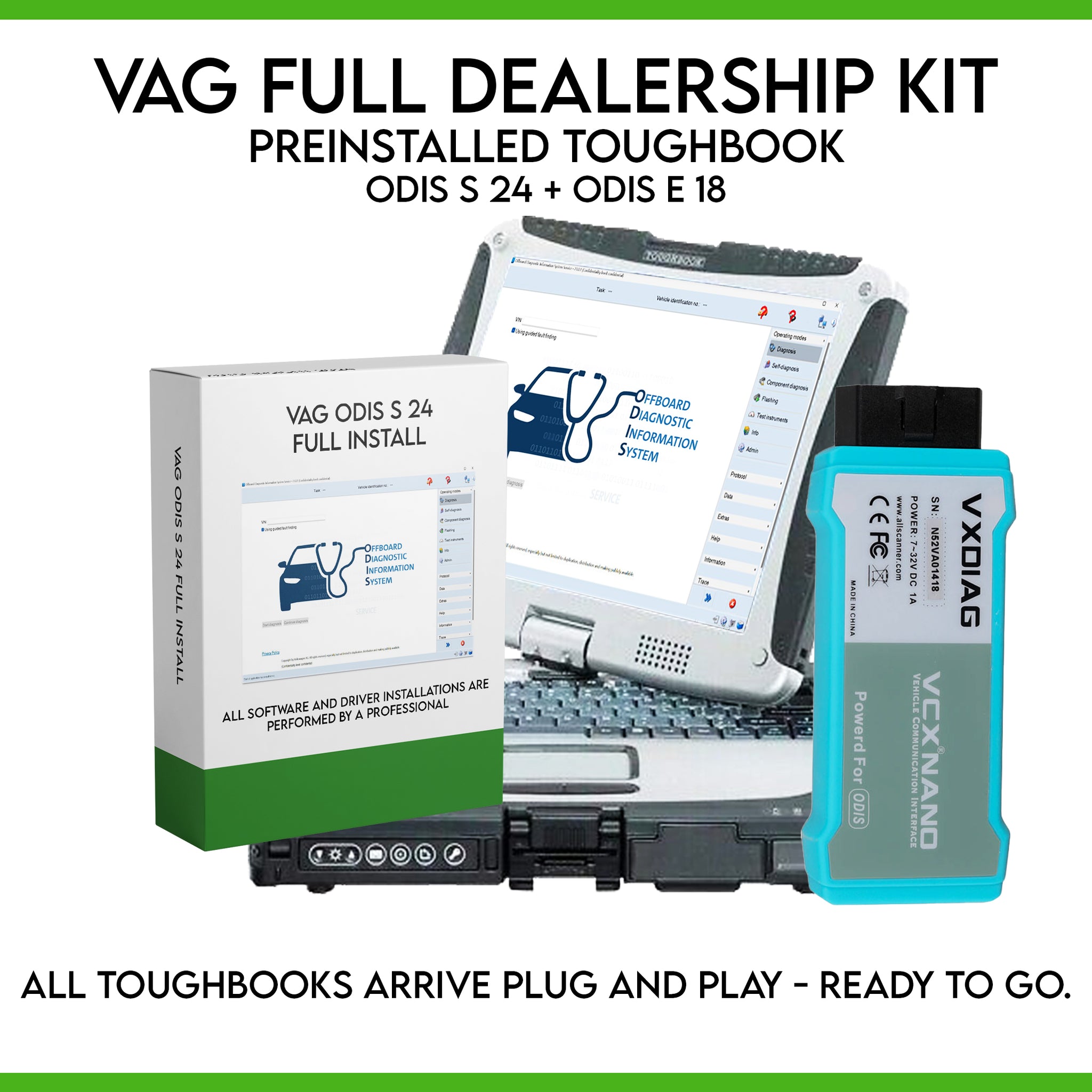 Vag Odis Preinstalled Toughbook