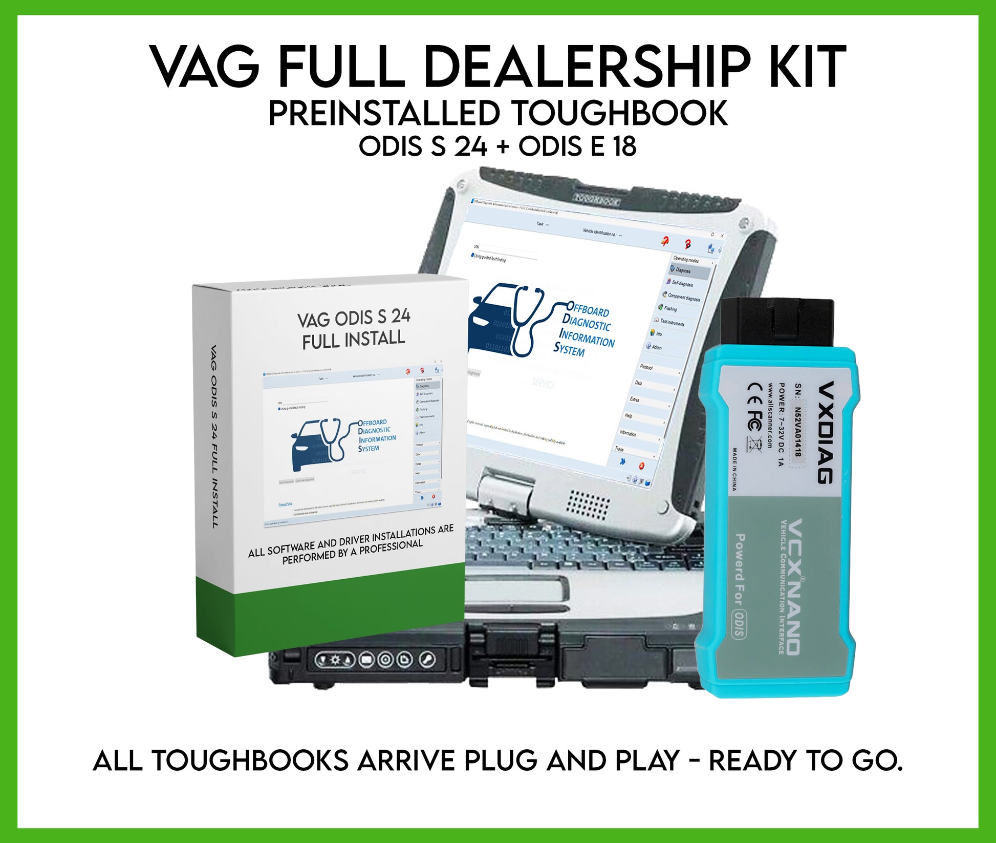 Vag Odis Preinstalled Toughbook