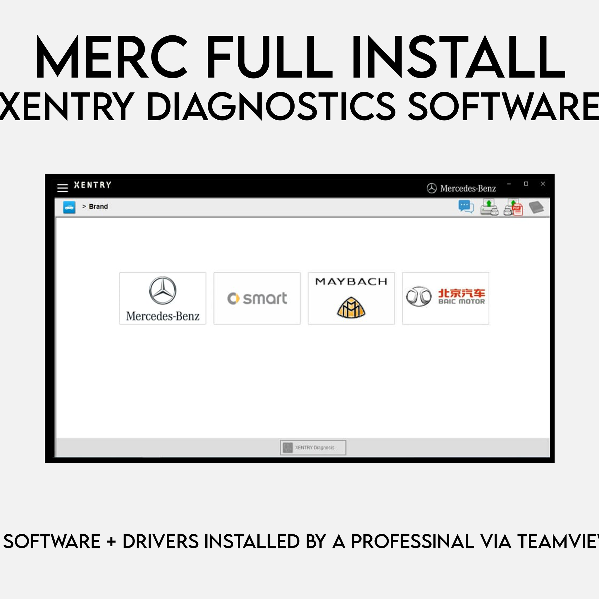 Diagnostics Software for Mercedes